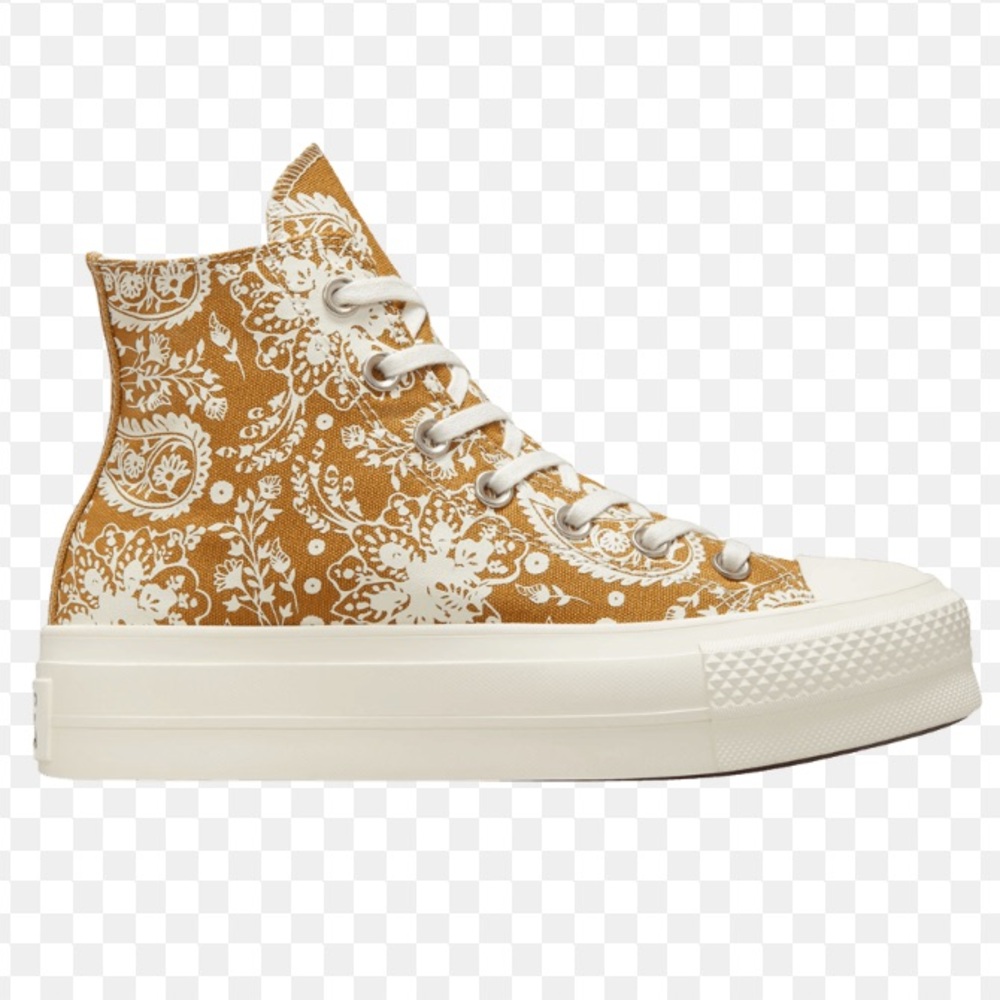 Like New Converse Chuck Taylor All Star Platform Lift Hi Fall Floral Women